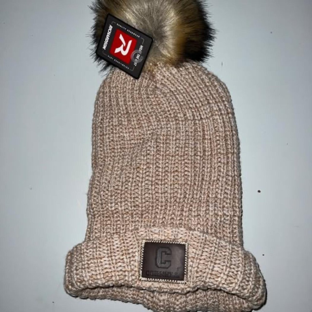 Cornell Pop-Pom Hat